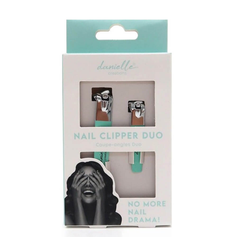 Danielle Beauty Turquoise Nail Clipper Duo Set